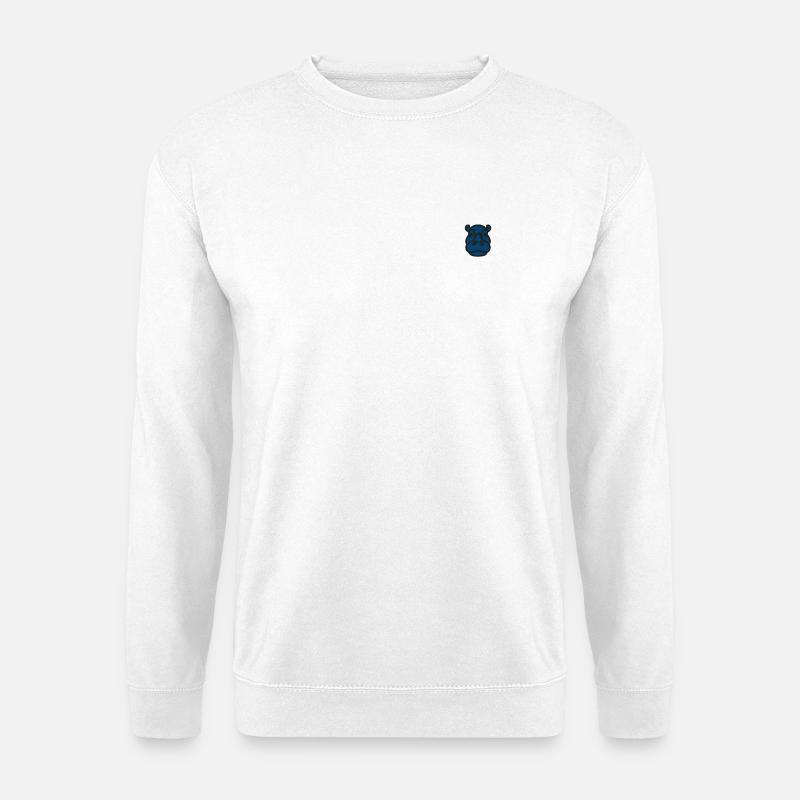 Rhino - Unisex Pullover - Weiß