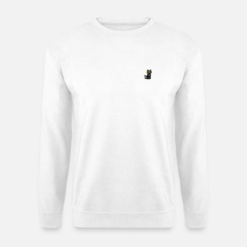 Katze - Unisex Pullover - Weiß
