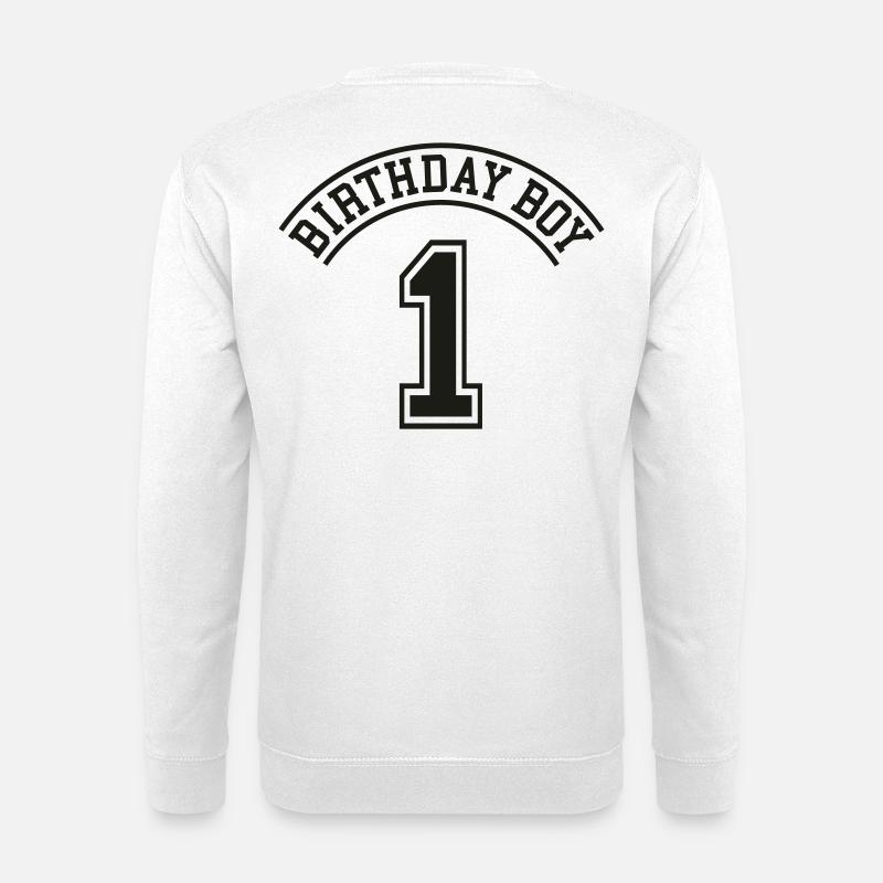 Birthday boy 1 jahre - Unisex Pullover - Weiß