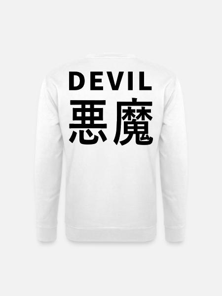 Devil's Kajni - Unisex Sweatshirt - white