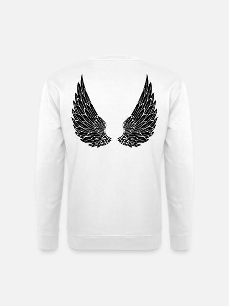 Engelsflügel - Unisex Pullover - Weiß