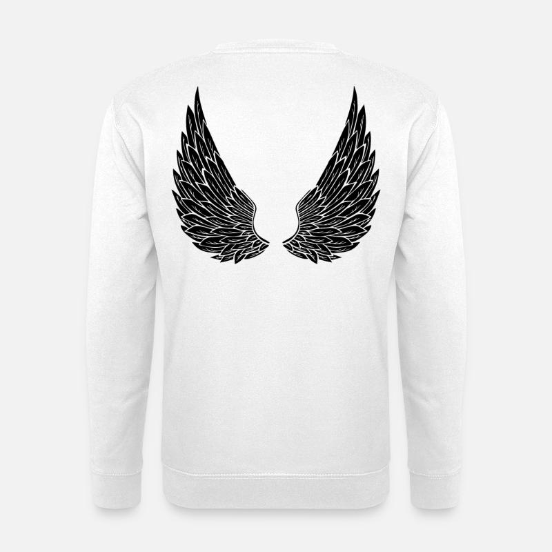 Engelsflügel - Unisex Pullover - Weiß