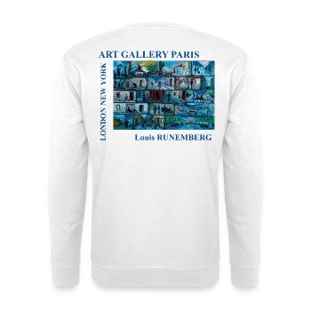 GALERIE ART PARIS LOUIS RUNEMBERG ADAGP - Sweat-shirt Unisexe - blanc - Dos