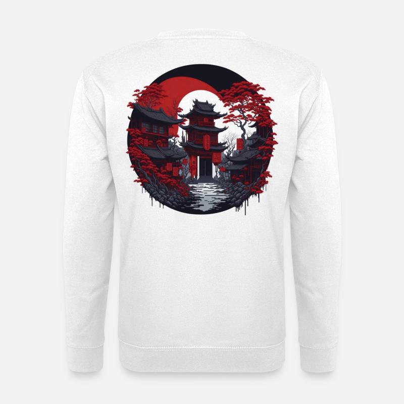China Town - Unisex Pullover - Weiß