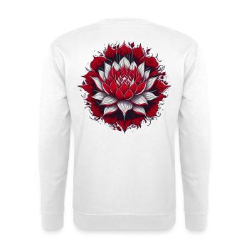 Lotus - Sweat-shirt Unisexe - blanc - Dos