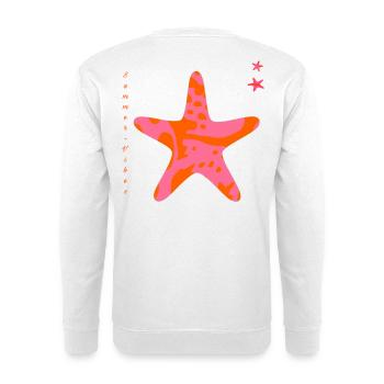 Be nature - Unisex Sweatshirt - white - Back
