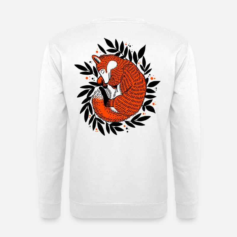 Fox - Unisex Sweatshirt - white