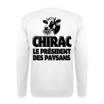 farmer, farmer, peasant, farmer - Unisex Sweatshirt - white - Back