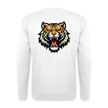 Tigre - Sweat-shirt Unisexe - blanc - Dos