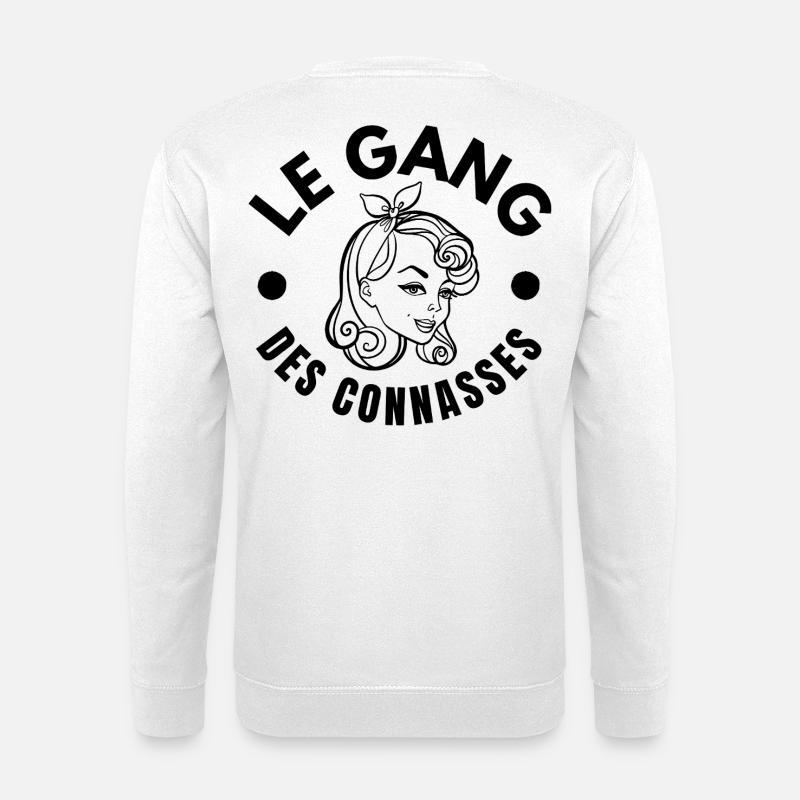 Girlgroup, beste Freundin - Unisex Pullover - Weiß