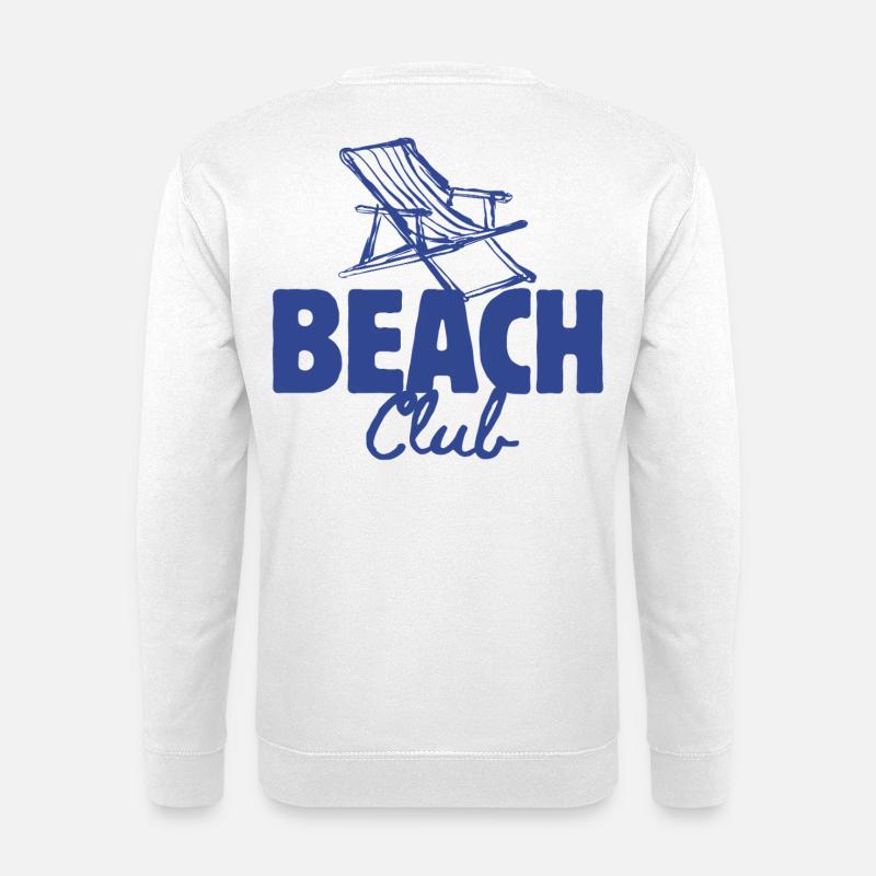 Urlaub, Urlaub am Meer - Unisex Pullover - Weiß