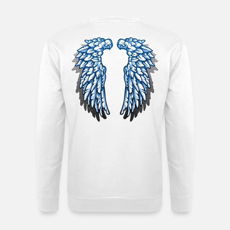 Engelsflügel - Unisex Pullover - Weiß