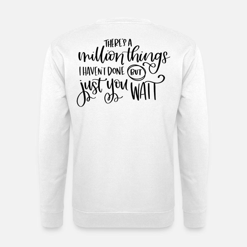 Million things - Unisex Sweatshirt - white