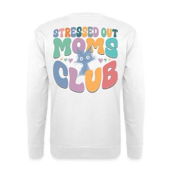 Mom Life Graphic Tee - Unisex Sweatshirt - white - Back