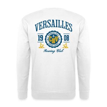 Versailles Grand Canal Rowing Club - Unisex Sweatshirt - white - Back