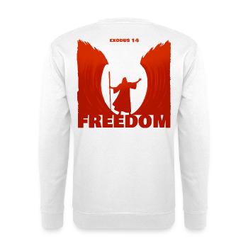 Exodus: Freedom  - Unisex Sweatshirt - white - Back