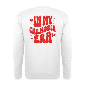 Tagesmutter Beruf Ausbildung Pädagogik Geschenk - Unisex Pullover - Weiß - Hinten - Michal (187cm)