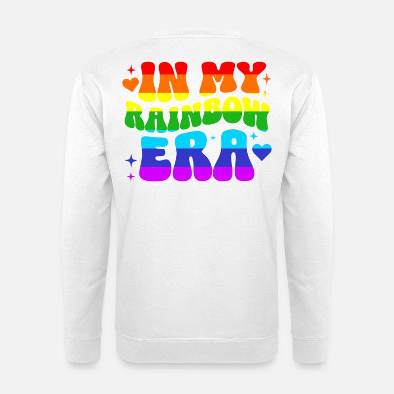 Pride Geschenk LGBTQ Regenbogen Vielfalt - Unisex Pullover - Weiß