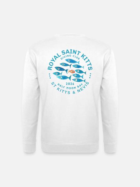 Royal Saint Kitts Diving 2026 - Unisex Sweatshirt - white