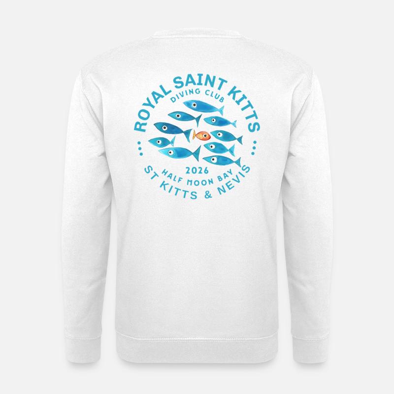 Royal Saint Kitts Diving 2026 - Unisex Sweatshirt - white