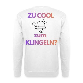 Lustiger Spruch für Spaziergänger mit Humor  - Unisex Pullover - Weiß - Hinten