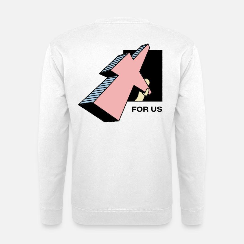 For Us - Unisex Sweatshirt - white