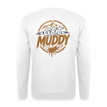 Boue - Sweat-shirt Unisexe - blanc - Dos