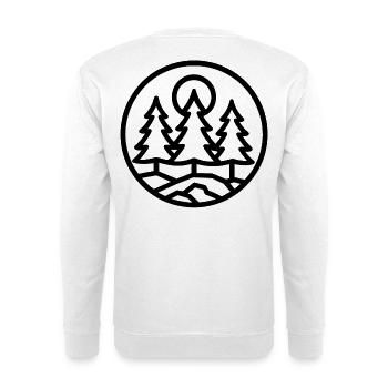 Waldkreis - Unisex Sweatshirt - white - Back