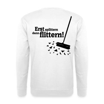 Polterabend - Unisex Pullover - Weiß - Hinten