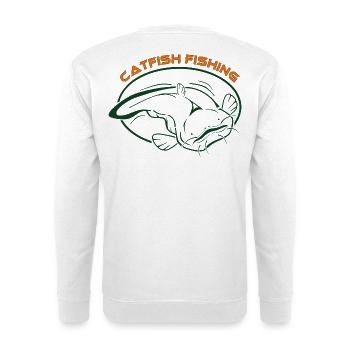 Fische_002_catfish_fishing_001 - Sweat-shirt Unisexe - blanc - Dos