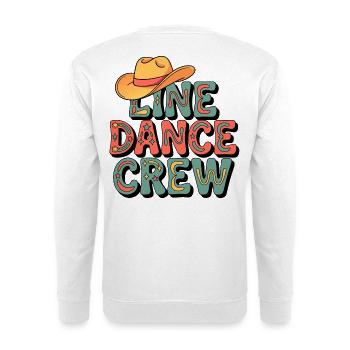 Country Dance Crew - Unisex Pullover - Weiß - Hinten