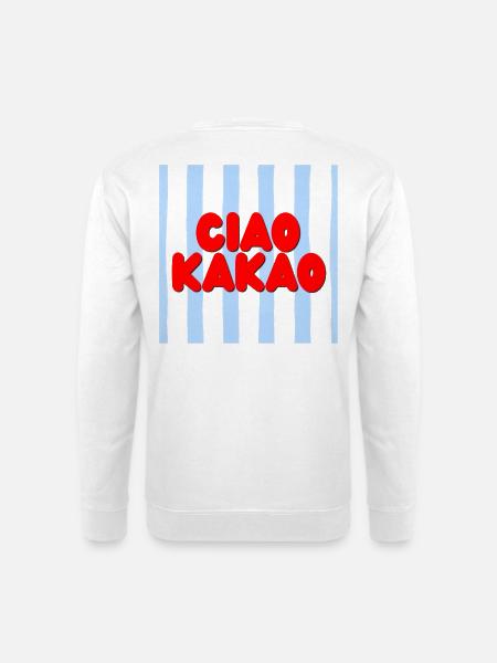 Ciao kakao - Unisex Pullover - Weiß
