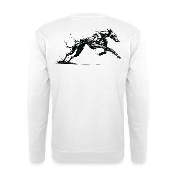 Galgo Ink 01 - Sweat-shirt Unisexe - blanc - Dos