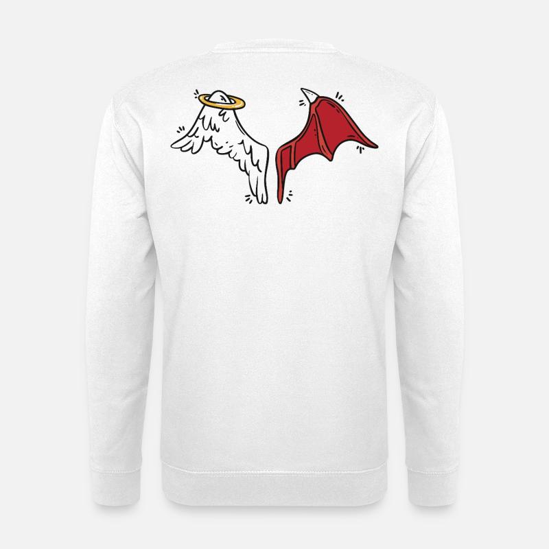 Angels & Devils - Unisex Sweatshirt - white