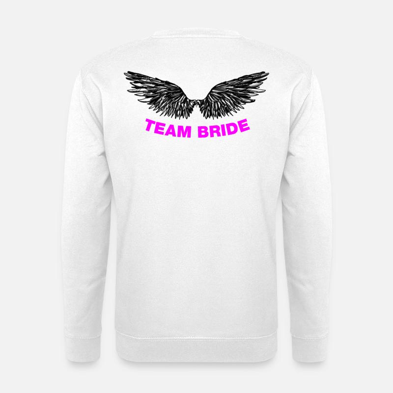 Team Bride (JGA) - Unisex Sweatshirt - white