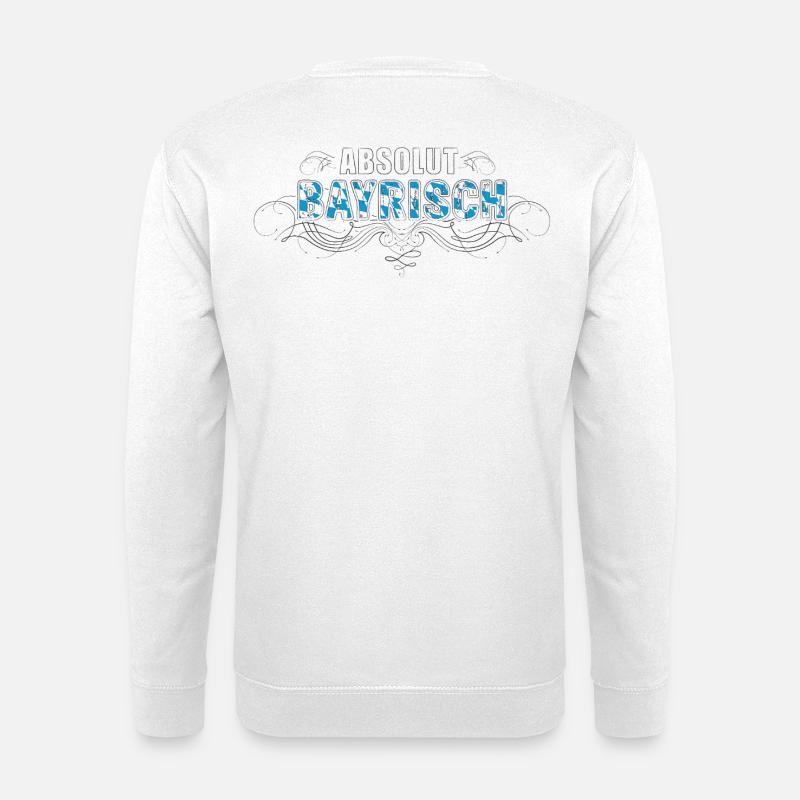 ABSOLUT BAYRISCH - TOP DESIGN - Unisex Pullover - Weiß