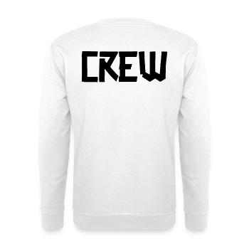 Crew Gaffer BIG Black - Unisex Sweatshirt - white - Back