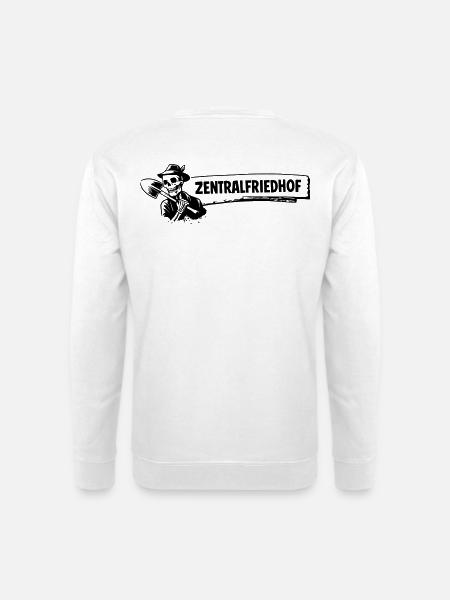 Zentralfriedhof - Unisex Pullover - Weiß