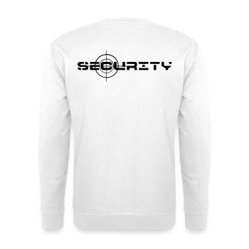 Security, security, property protection - Unisex Sweatshirt - white - Back