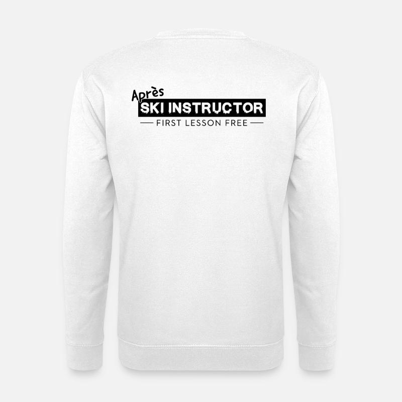 Après Ski Instructor Party Shirt - Unisex Pullover - Weiß