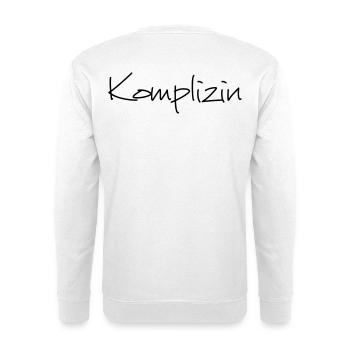Komplizin Junggesellenabschied Freundin - Unisex Pullover - Weiß - Hinten