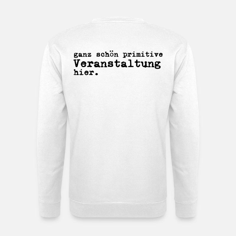 Primitive Veranstaltung T-Shirt - Unisex Pullover - Weiß