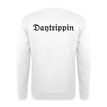 daytrippin - Unisex Pullover - Weiß - Hinten