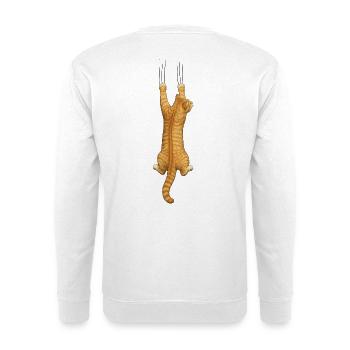 Cat Lovers - Unisex Sweatshirt - white - Back