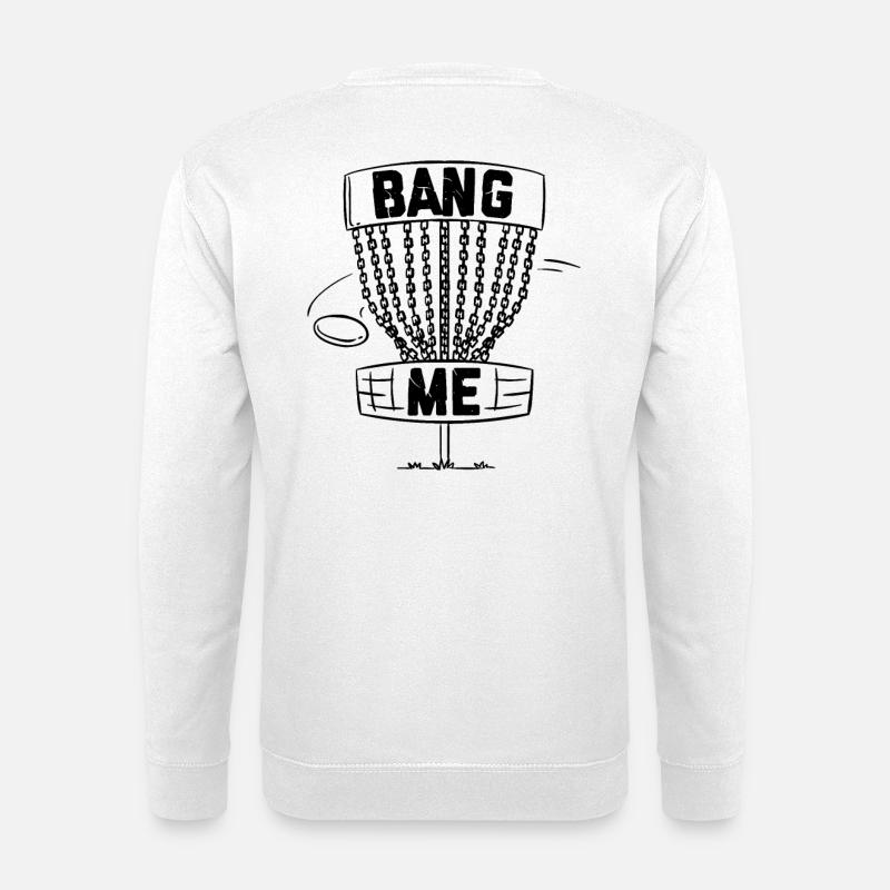 Disc Golf - Unisex Pullover - Weiß