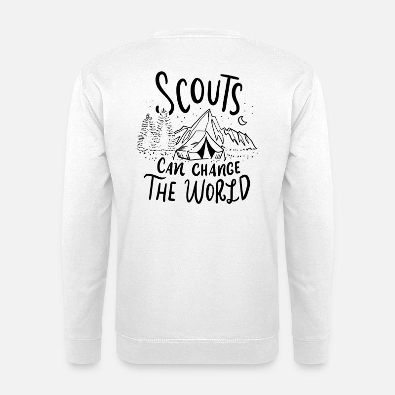 Pfadfinder - Unisex Pullover - Weiß