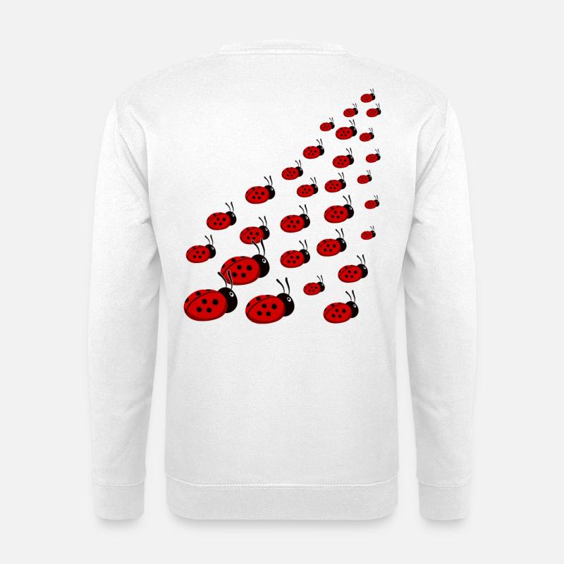 Marienkäfer - Unisex Pullover - Weiß