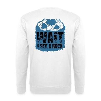 Cadeau géologue géologie - Sweat-shirt Unisexe - blanc - Dos