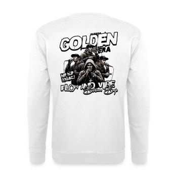 Âge d’or – Héritage du Hip-Hop Boom Bap Streetwear - Sweat-shirt Unisexe - blanc - Dos