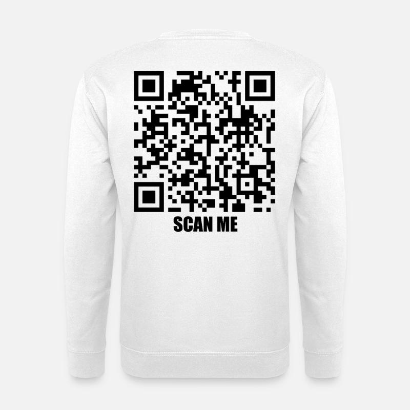 Quote Message – Three Seconds - Unisex Pullover - Weiß